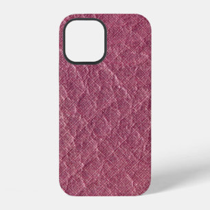 Funda Para iPhone 12 textura de papel rojo, fondo oscuroresumen, antigu