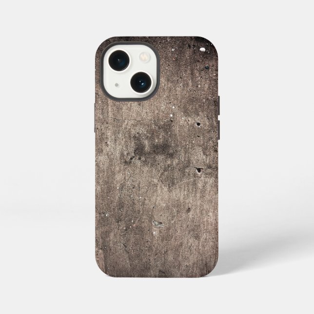 Funda Para iPhone textura de pared grunge (Reverso )