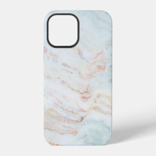 Funda Para iPhone 12 Textura de patrón de mármol fondo natural. Interio