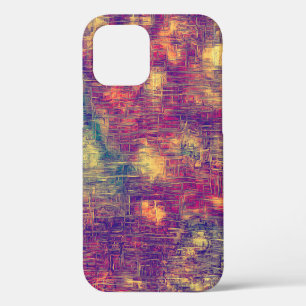 Funda Para iPhone 12 Textura de superficie vintage creativa, grueso de