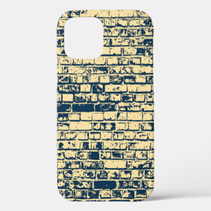 Funda Para iPhone 12 Textura de una pared de ladrillo. Diseño de papel