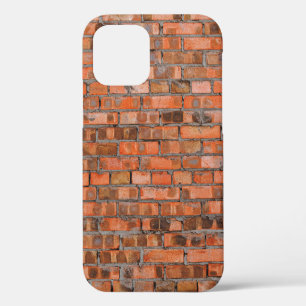 Funda Para iPhone 12 Textura de una pared de ladrillo viejo primer plan
