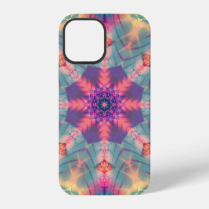 Funda Para iPhone 12 Textura decorativa abstracta multicolor. Flor bri
