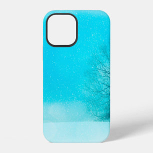 Funda Para iPhone 12 Textura fondo invierno