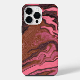 Funda Para iPhone 14 Pro Max Textura Fondo Patrón Abstracto Mármol Pintura
