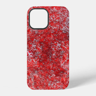 Funda Para iPhone 12 textura grunge rojaabstracto,antiguo,arte,fondo,