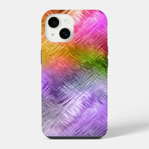 Funda Para iPhone 14 Textura púrpura de ametrina vidriosa