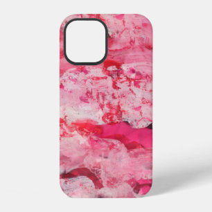 Funda Para iPhone 12 Textura rosa genial. arte, artístico, desenfoque,