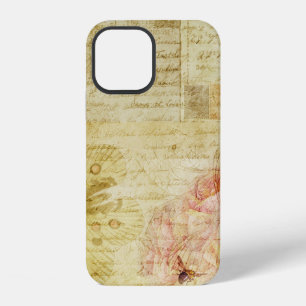 Funda Para iPhone 12 Textura scrapbook letras vintage