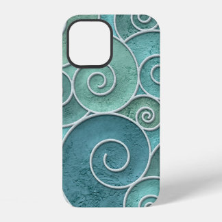 Funda Para iPhone 12 textura sin fisuras de la pared de yeso con un pat