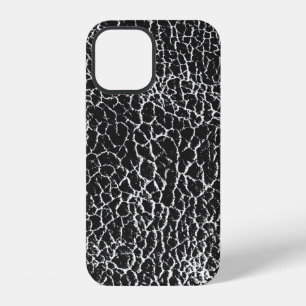 Funda Para iPhone 12 Textura superpuesta desgastada de cocodrilo o serp