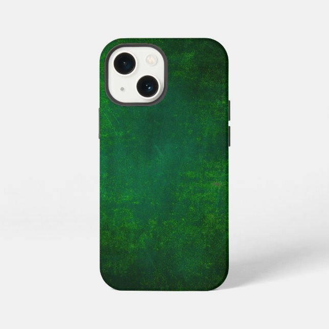 Funda Para iPhone Textura verde ondulada (Reverso )