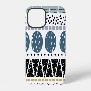 Funda Para iPhone 12 Textura vintage creativa abstracta dibujada a mano