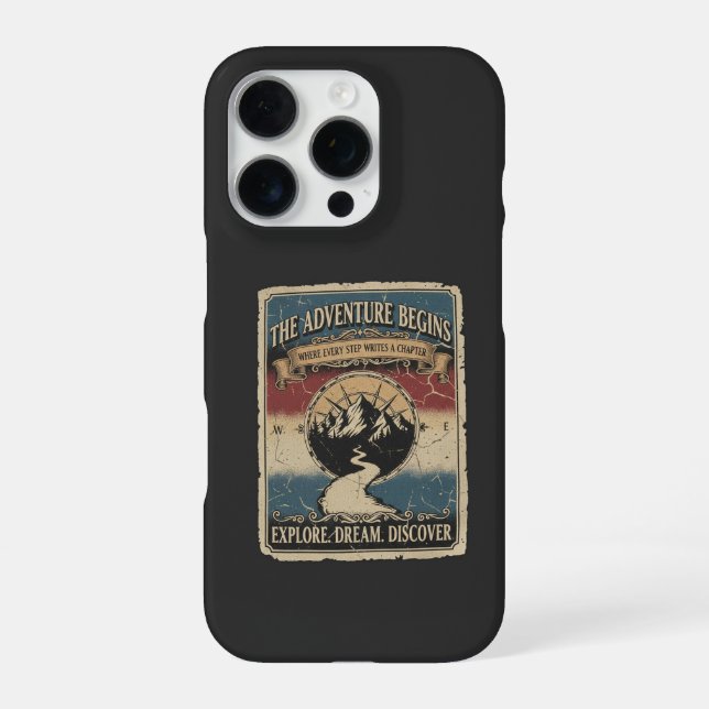 Funda Para iPhone The adventure begins (Reverso)