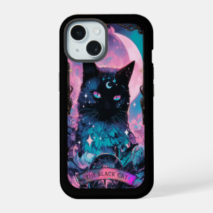 Funda para iPhone The Black Cat Tarot Card Witchy