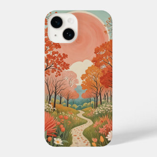 Funda Para iPhone 14  The Coral Sun Path