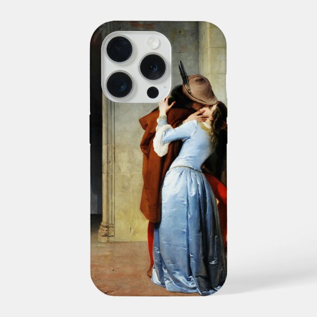 Funda Para iPhone The Kiss - Francesco Hayez Il Bacio  (Reverso )