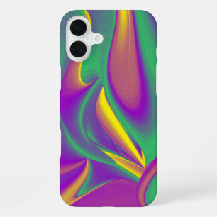 Funda Para iPhone 16 Plus The Magic of Colors Abstract 3D Rainbowart