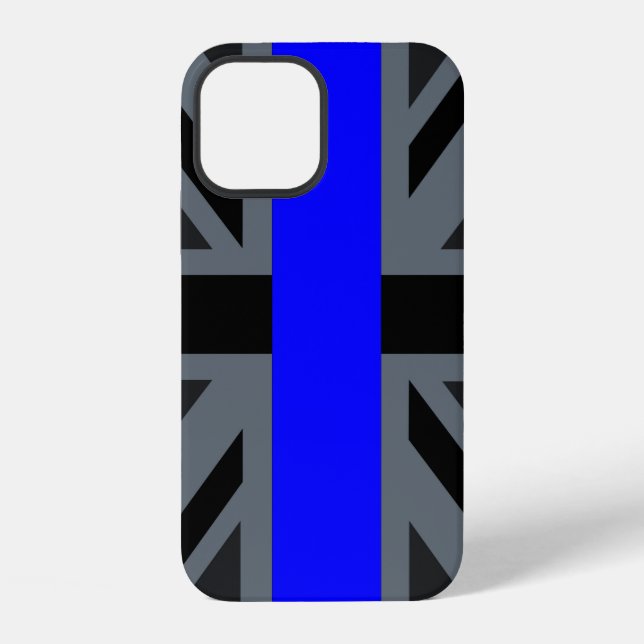 Funda Para iPhone Thin Blue Line Union Jack (Reverso )