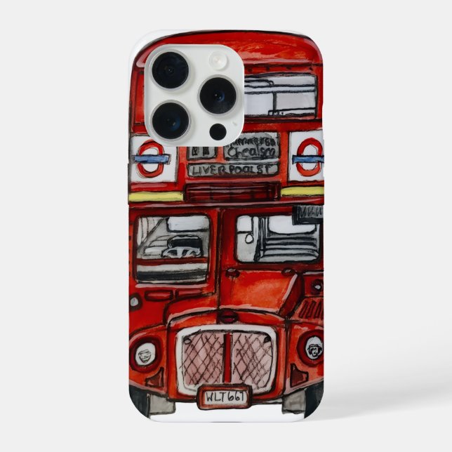 Funda Para iPhone Three Buses (Reverso )