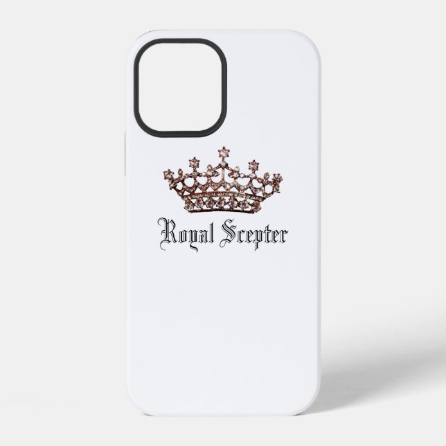 Funda Para iPhone Tiara "Cetro Real" (Reverso )