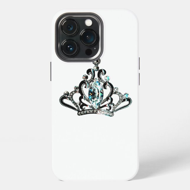 Funda Para iPhone “Tiara Real”  (Reverso )