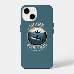 Funda Para iPhone 14 Tiburón y pescador