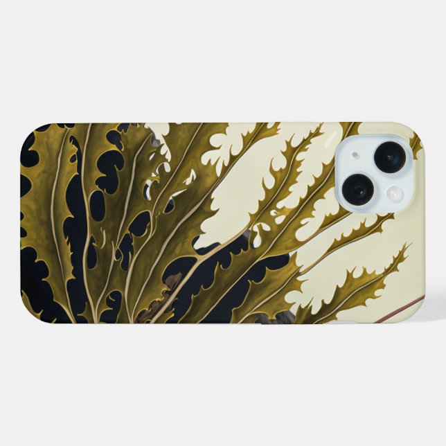 Funda Para iPhone Tidal Fronds (Reverso Horizontal)