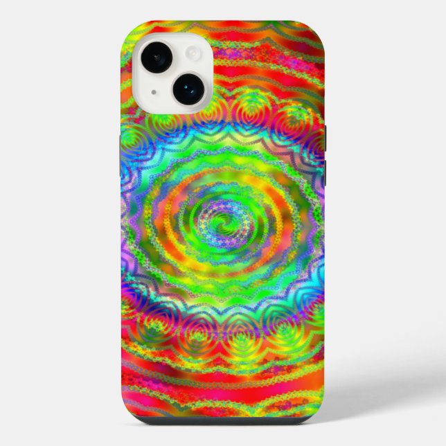 Funda Para iPhone Tiedye Objetivo (Reverso)