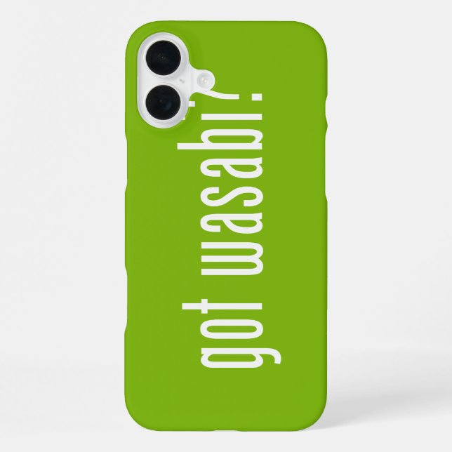 Funda Para iPhone ¿tiene wasabi? (Reverso )