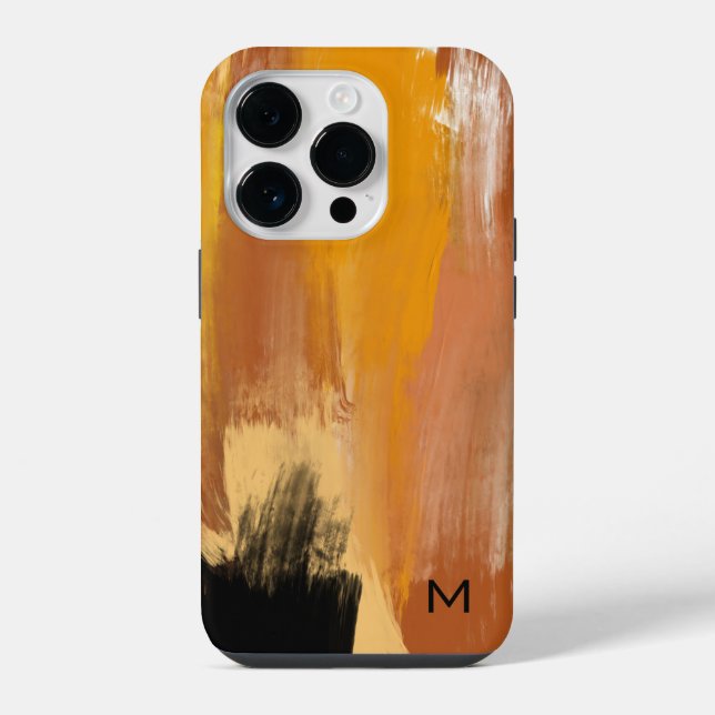 Funda Para iPhone Tierra abstracta fundamentada (Reverso )