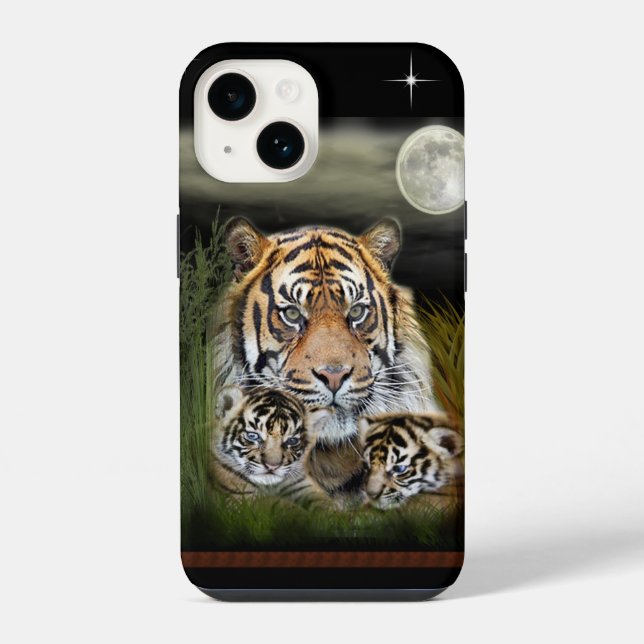 Funda Para iPhone Tiger  iPhone 6/6s Plus Cases (Reverso )