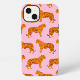 Tigre Animal Rosa Moderno