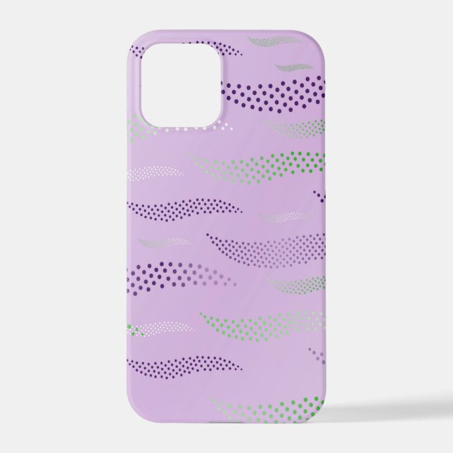 Funda Para iPhone Tigre de ondas (patrón estilizado) 3 (Reverso )