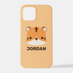 Funda Para iPhone 12 Pro Tigre lindo con nombre personalizado