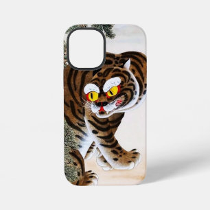 Funda Para iPhone 12 Mini Tigre y Urraca Minhwa bajo el Pino