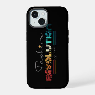 Funda para iPhone tipográfica retro de Fashion Rev