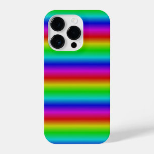 Funda Para iPhone 14 Pro Tiras arco iris - Patrón