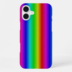 Funda Para iPhone 16 Plus Tiras arco iris - Patrón