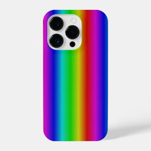 Funda Para iPhone 14 Pro Tiras arco iris - Patrón