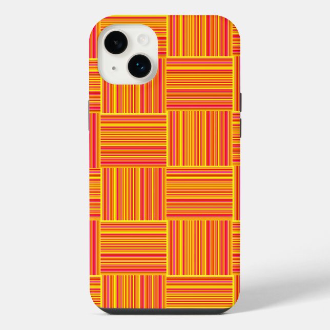 Funda Para iPhone Tiras tejidas (Reverso)