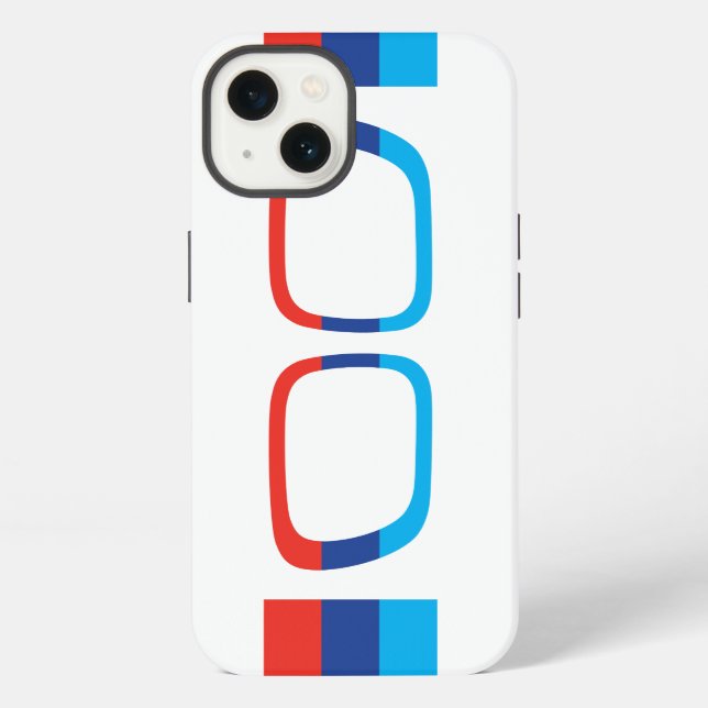 Funda Para iPhone Tiras y riñones de BMW M (Reverso )