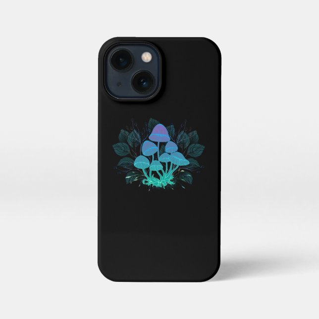 Funda Para iPhone Toadstools en Bushes (Reverso )