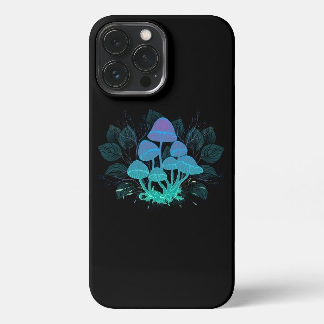 Funda Para iPhone Toadstools en Bushes (Reverso )