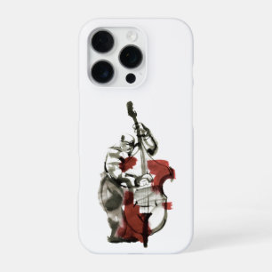 Funda Para iPhone 16 Pro Toca el bajo de madera