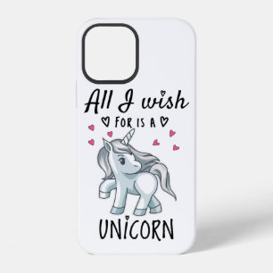 Funda Para iPhone 12 Todo lo que deseo es un Unicornio