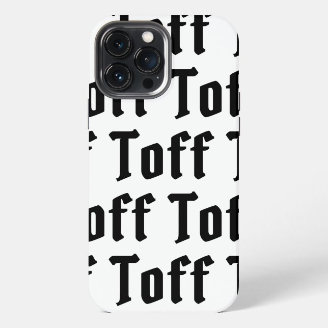 Funda Para iPhone Toff (Reverso )