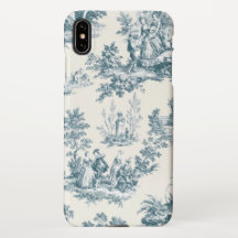 Toile de jouy sage verde elegante