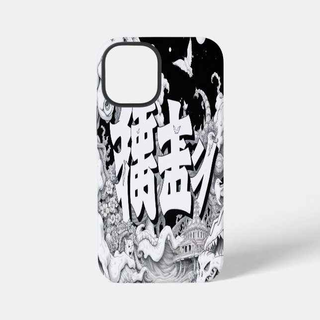 Funda Para iPhone Tokio Blanco y Negro (Reverso )