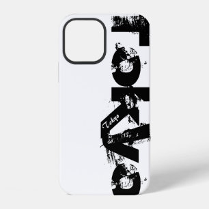 Funda Para iPhone 12 Tokio - Estuche joven estilo moderno en blanco y n